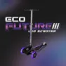 Qplay Eco Future Tretroller, Green, One Size