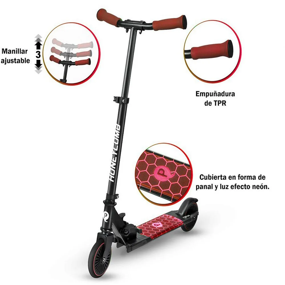 Qplay Honeycomb Tretroller