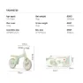 Qplay Tech Balance 10´´ Laufrad, Cream, One Size