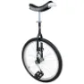 QU-AX Onlyone 24´´ Einrad, Black, One Size