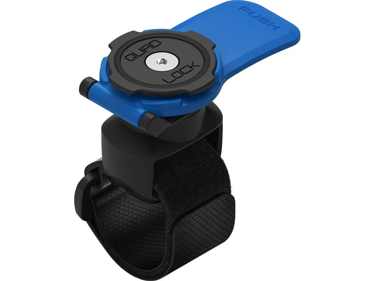Quad Lock Schnellverschluss-Gurthalterung, Blau/schwarz Quad Lock Schnellverschluss-Gurthalterung, Blau/schwarz