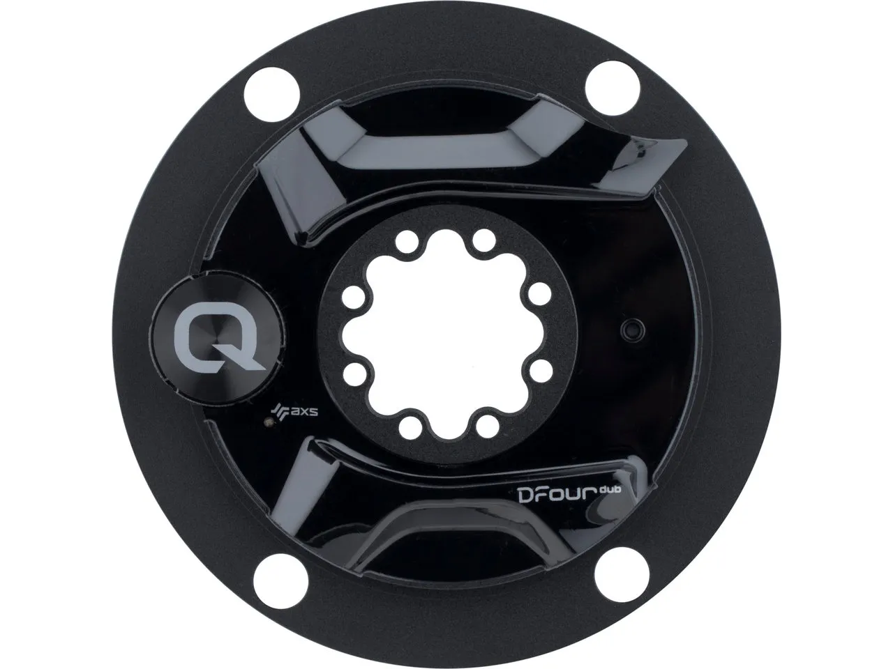 Quarq DFour DUB Powermeter Spider, Schwarz, 110mm