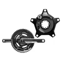 Quarq DZero DUB Powermeter Compact Carbon Kurbelgarnitur Quarq DZero DUB Powermeter Compact Carbon Kurbelgarnitur