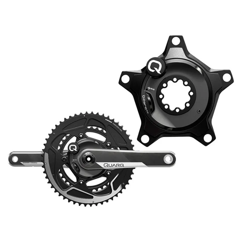 Quarq DZero DUB Powermeter Compact Carbon Kurbelgarnitur