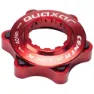 Quaxar Cl Bremsscheibenadapter Für Fahrrad, Red, One Size