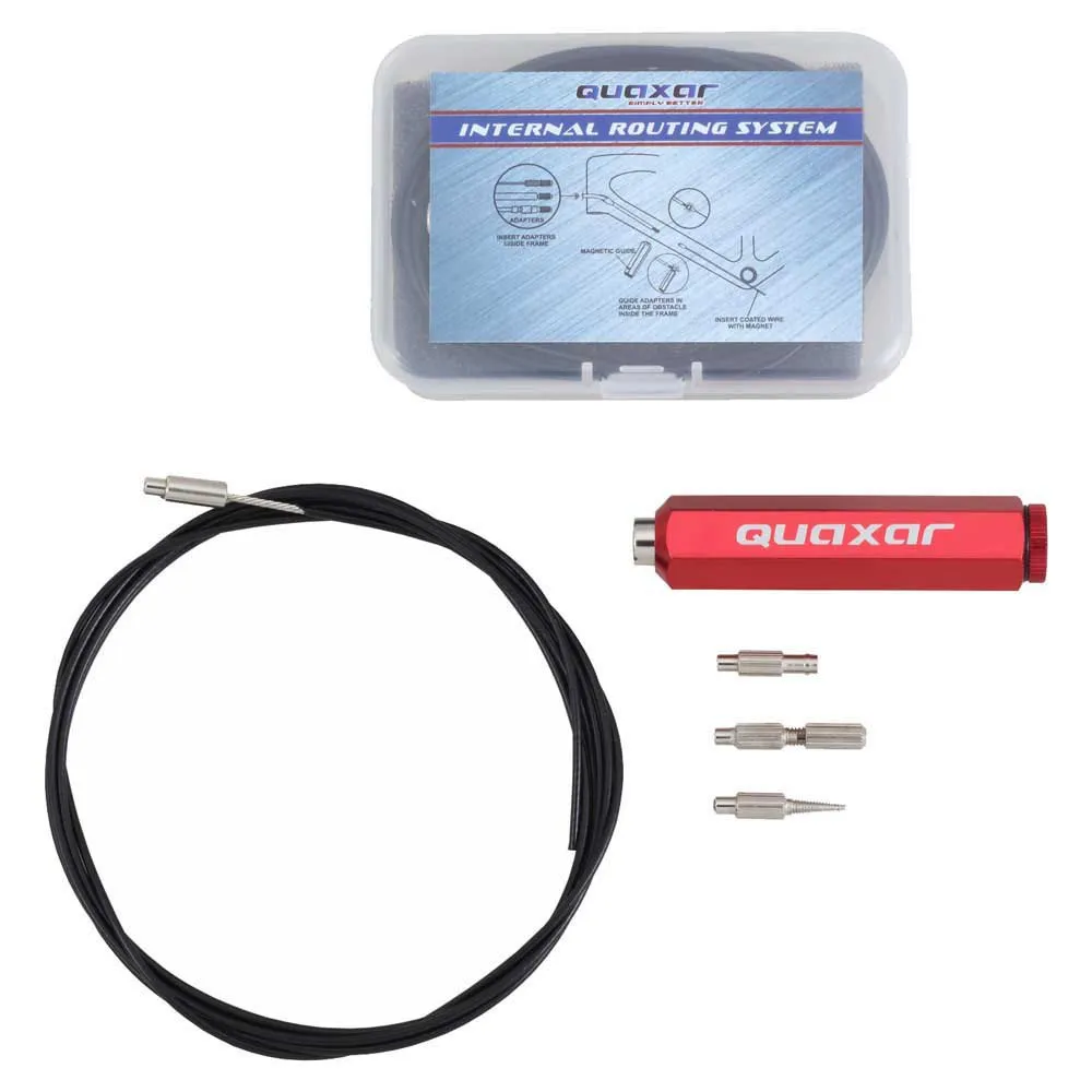 Quaxar Interner Kabelführungssatz, Black, One Size