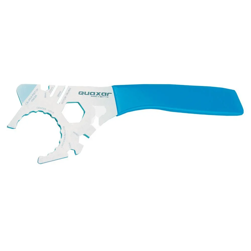 Quaxar Multi Wrench For Brake/bottom Bracket Werkzeug, Silver, One Size Quaxar Multi Wrench For Brake/bottom Bracket Werkzeug, Silver, One Size