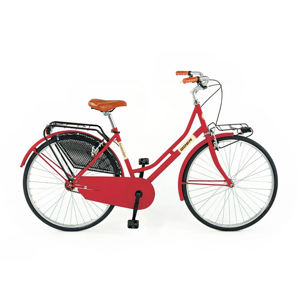 QÜer Amsterdam 26´´ Fahrrad, Red, One Size QÜer Amsterdam 26´´ Fahrrad, Red, One Size