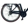 QÜer Ebike Manhattan 28´´ Elektrofahrrad, Black, One Size, 468Wh