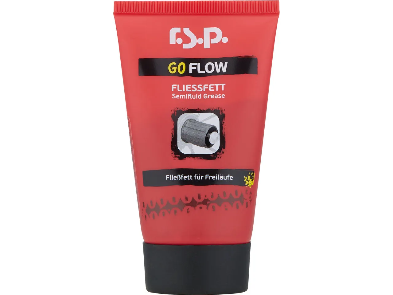 r.s.p. Go Flow Fließfett, Black / red r.s.p. Go Flow Fließfett, Black / red