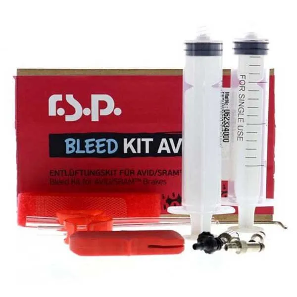 r.s.p. Sram/avid Disc Bremsenentlüftungskit, Red, One Size r.s.p. Sram/avid Disc Bremsenentlüftungskit, Red, One Size
