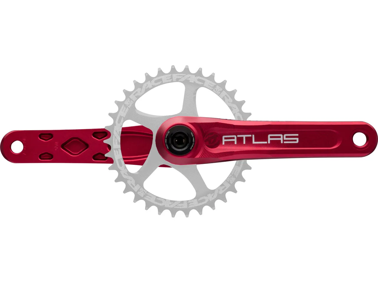 Race Face Atlas Cinch Kurbel, Black, 175.0mm