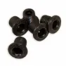 Race Face Satz Plateauschrauben Bolt Pack/Inner/Steel/Xc Bolts Only Unisex, schwarz, TU