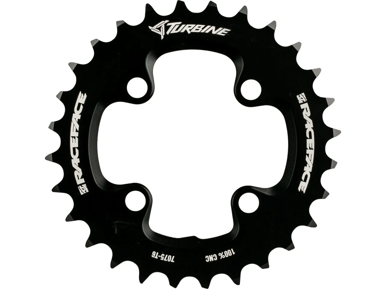 Race Face Turbine 11-fach Kettenblatt, 4-Arm Race Face Turbine 11-fach Kettenblatt, 4-Arm