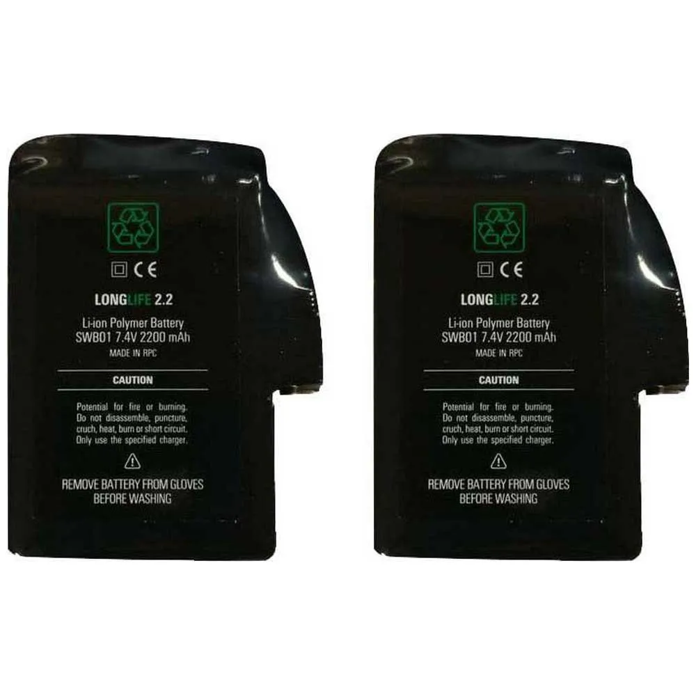 RACER Longlife Batterie 2200mah, Black, One Size RACER Longlife Batterie 2200mah, Black, One Size