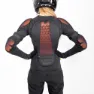 RACER Motion Top Woman Kurzarm-schutztrikot, Black