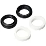 RacingBros Lycan Wiper Rock Shox Rs1 Gabeldichtringsatz, Black / white, 32mm