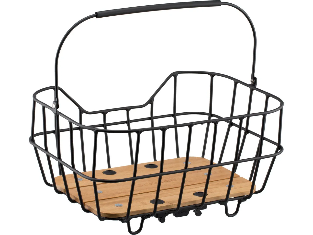 Racktime Bask-it Breeze Fahrradkorb, Schwarz, 25L