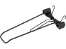 Racktime Clamp-it Federklappe für Shine Evo Light, Schwarz, one_size