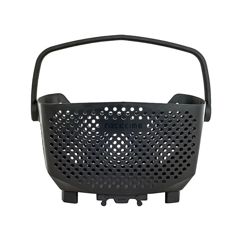 Racktime Kunststoffkorb mit Henkel auf dem Gepäckträger Bask It Systeme Snapit Unisex, schwarz, 43 x 24 x 29cm Racktime Kunststoffkorb mit Henkel auf dem Gepäckträger Bask It Systeme Snapit Unisex, schwarz, 43 x 24 x 29cm