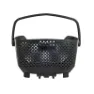 Racktime Kunststoffkorb mit Henkel auf dem Gepäckträger Bask It Systeme Snapit Unisex, schwarz, 43 x 24 x 29cm