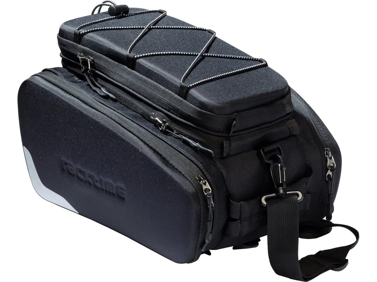 Racktime Odin Gepäckträgertasche, Schwarz, 13L Racktime Odin Gepäckträgertasche, Schwarz, 13L