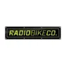 Radio Contest Banner, Black / green, One Size