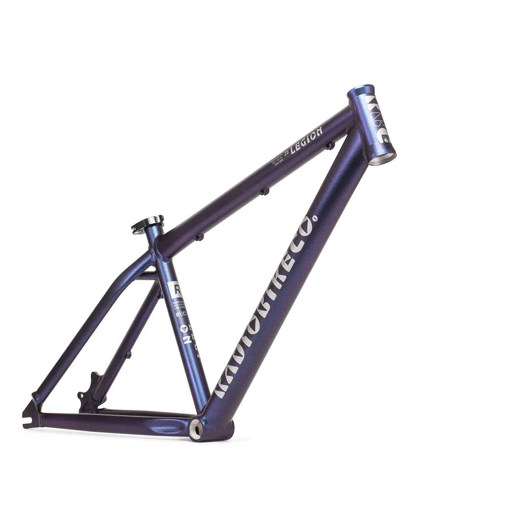 Radio Legion 26 Bmx-rahmen, Matt galactic purple, 22"