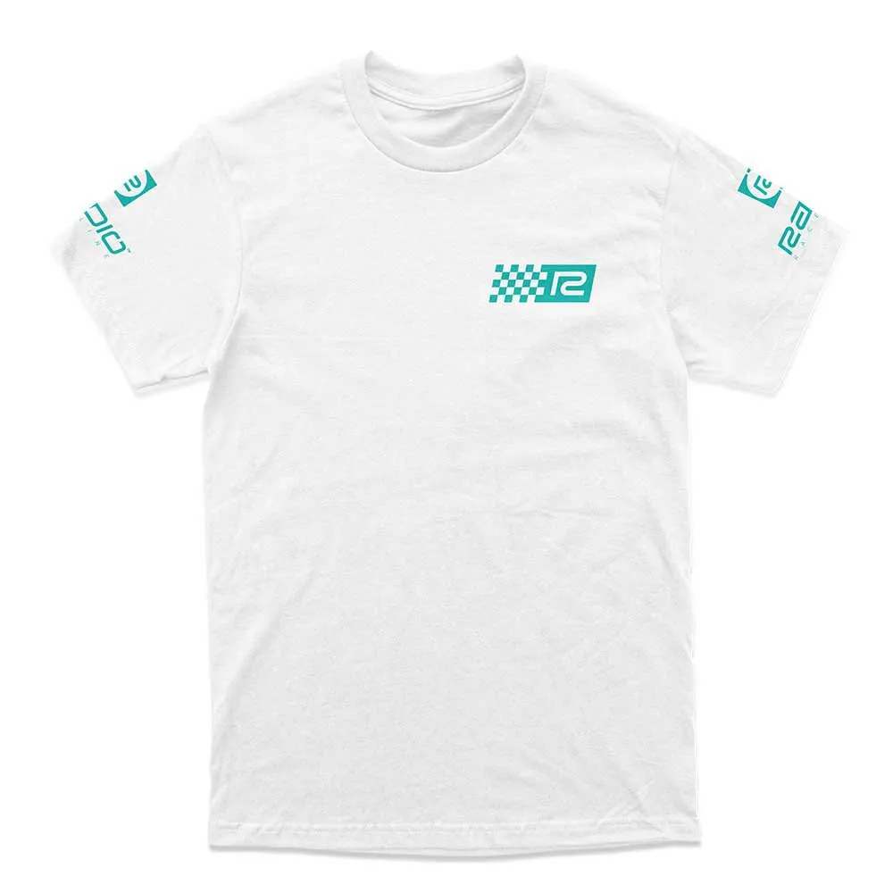 Radio Raceline Back Print Kurzarm-t-shirt Radio Raceline Back Print Kurzarm-t-shirt