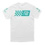 Radio Raceline Back Print Kurzarm-t-shirt