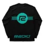 Radio Raceline Checker Langarm-t-shirt
