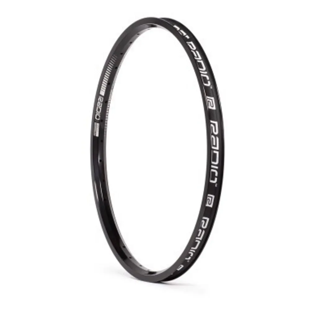 Radio Raceline Clipper Junior Tubeless Felge, Black, 20" 28H Radio Raceline Clipper Junior Tubeless Felge, Black, 20" 28H