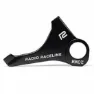 Radio Raceline Helium Pro 20 Mm Scheibenbrems-bremssattel-adapter, Black, 140mm