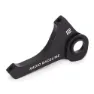 Radio Raceline Helium/quartz Pro 15 Mm Scheibenbrems-bremssattel-adapter, Black, 120mm
