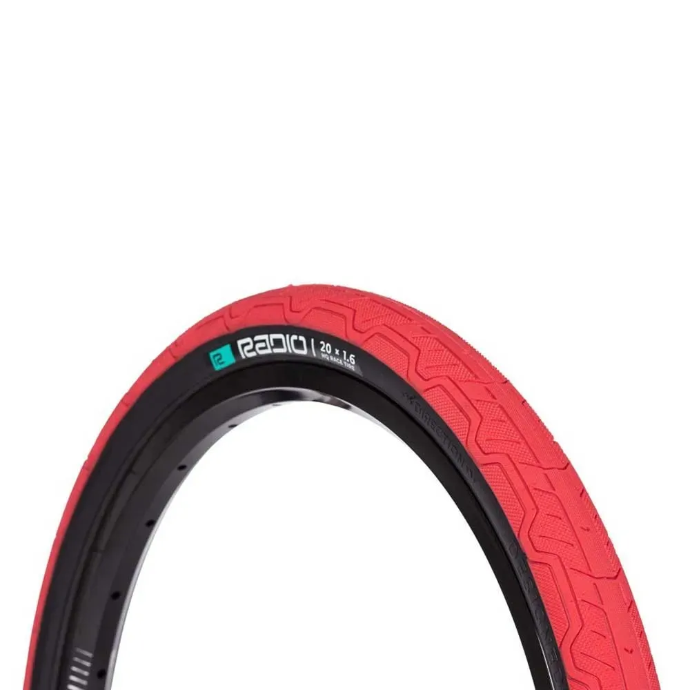 Radio Raceline Oxygen 20´´ X 1.75 Steifer Urbanreifen, Red / black, 20" x 1.75 Radio Raceline Oxygen 20´´ X 1.75 Steifer Urbanreifen, Red / black, 20" x 1.75