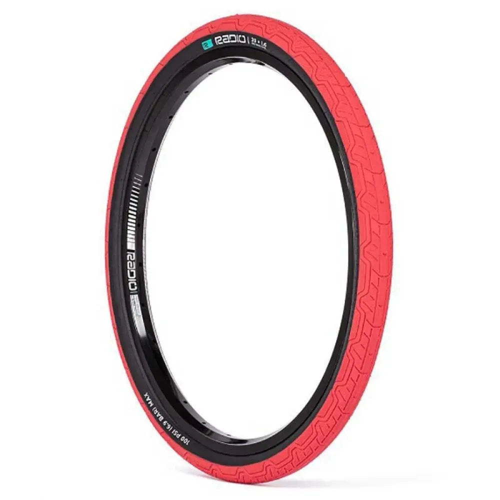 Radio Raceline Oxygen 20´´ X 1.75 Steifer Urbanreifen, Red / black, 20" x 1.75 Radio Raceline Oxygen 20´´ X 1.75 Steifer Urbanreifen, Red / black, 20" x 1.75