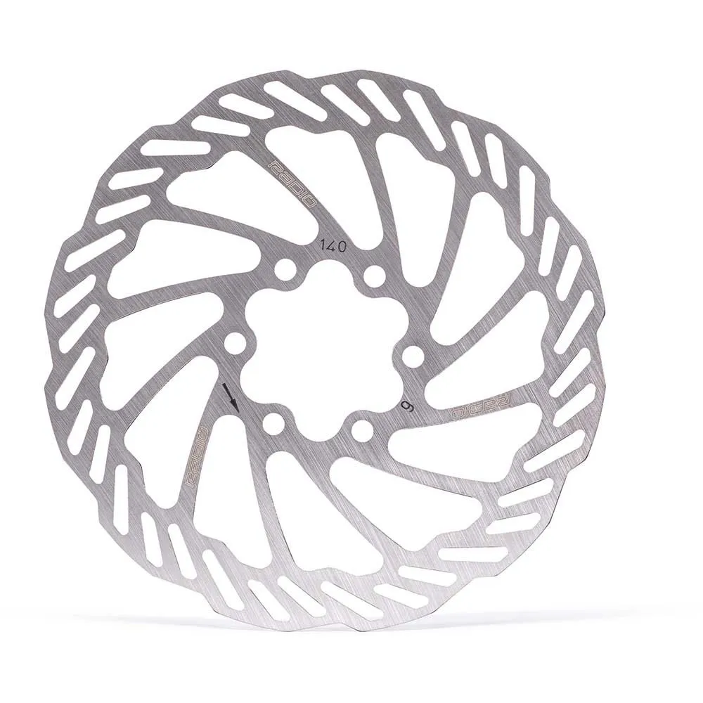 Radio Raceline Raceline Iso 6 Alloy Ring Bremsscheibe, Silver, 140mm Radio Raceline Raceline Iso 6 Alloy Ring Bremsscheibe, Silver, 140mm