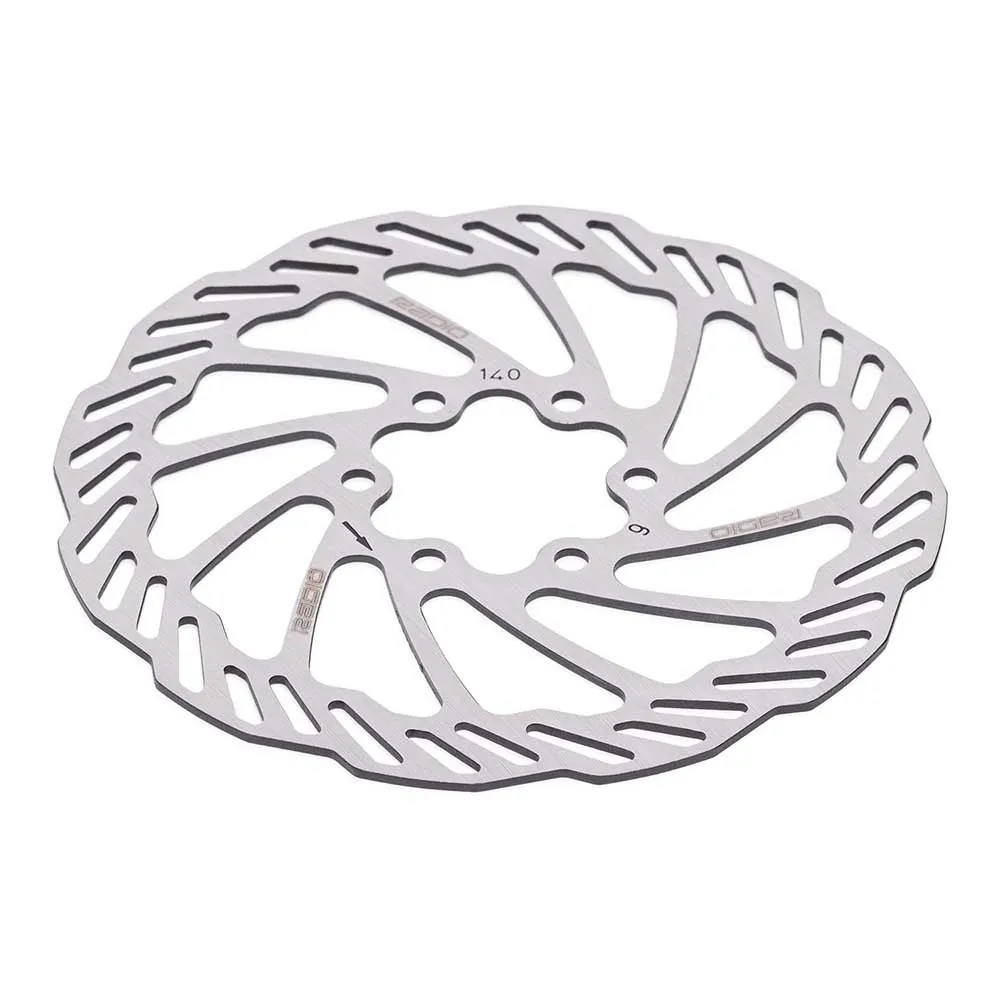 Radio Raceline Raceline Iso 6 Alloy Ring Bremsscheibe, Silver, 140mm Radio Raceline Raceline Iso 6 Alloy Ring Bremsscheibe, Silver, 140mm