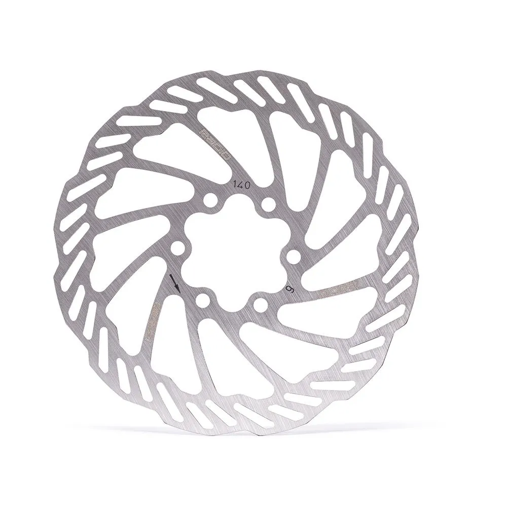 Radio Raceline Raceline Iso 6 Lockring Bremsscheibe, Silver, 120mm Radio Raceline Raceline Iso 6 Lockring Bremsscheibe, Silver, 120mm