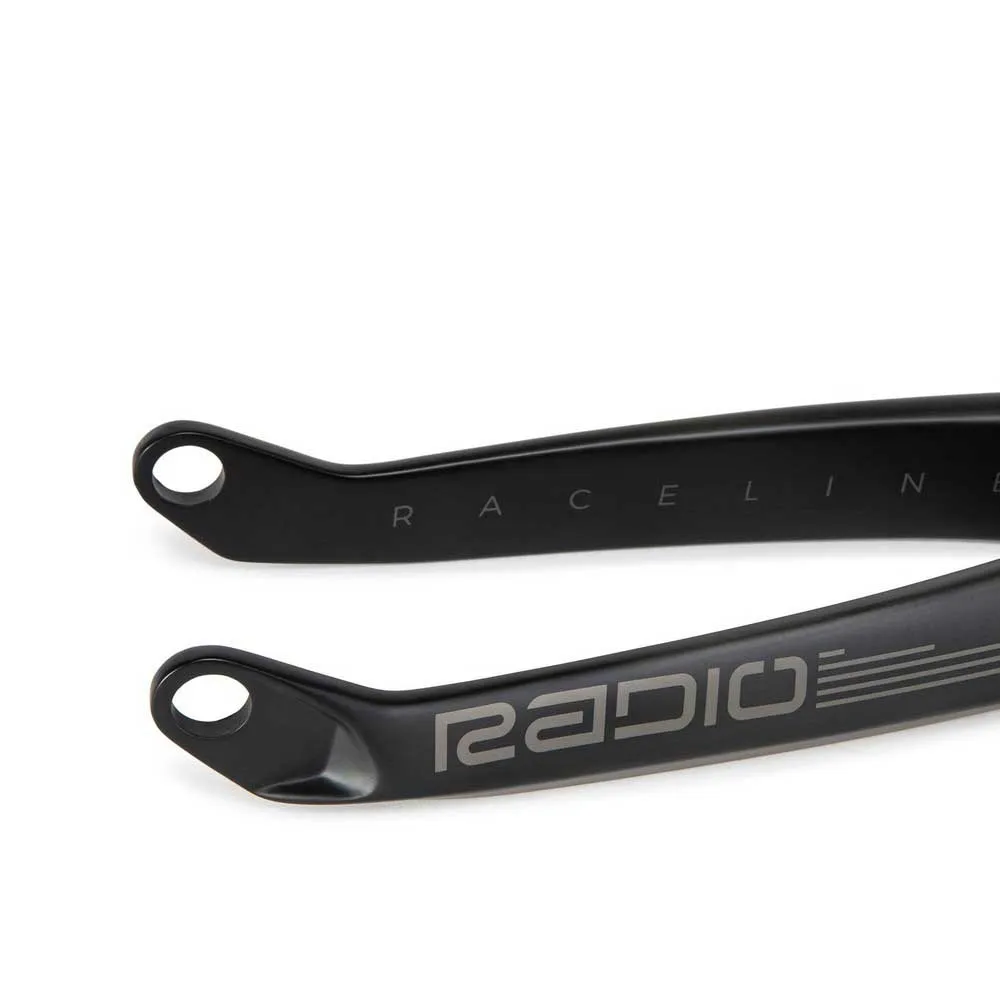 Radio Raceline Solar 1-1/8-1.5´´ Tapered Steerer Bmx-gabel, Matt black / grey, 20", Rigid Radio Raceline Solar 1-1/8-1.5´´ Tapered Steerer Bmx-gabel, Matt black / grey, 20", Rigid