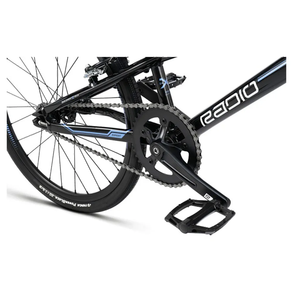 Radio Raceline Xenon Expert 20´´ Bmx Rad, Black / sky blue, 19.5" Radio Raceline Xenon Expert 20´´ Bmx Rad, Black / sky blue, 19.5"