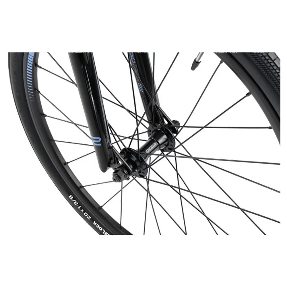 Radio Raceline Xenon Expert 20´´ Bmx Rad, Black / sky blue, 19.5" Radio Raceline Xenon Expert 20´´ Bmx Rad, Black / sky blue, 19.5"