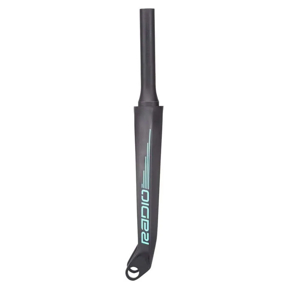 Radio Solar Bmx-gabel, Matt black / teal, 20", Rigid Radio Solar Bmx-gabel, Matt black / teal, 20", Rigid