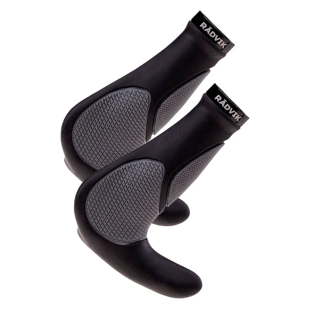 Radvik 2grip Griffe, Black / grey, 140mm Radvik 2grip Griffe, Black / grey, 140mm