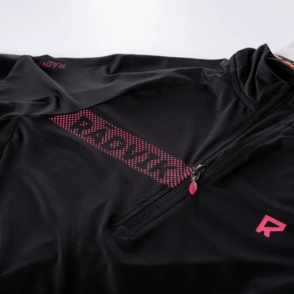 Radvik Alpha Lds Kurzarm-radtrikot, Black / azalea Radvik Alpha Lds Kurzarm-radtrikot, Black / azalea