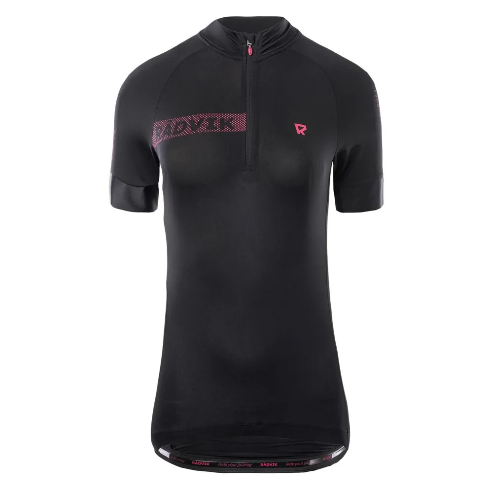 Radvik Alpha Lds Kurzarm-radtrikot, Black / azalea Radvik Alpha Lds Kurzarm-radtrikot, Black / azalea
