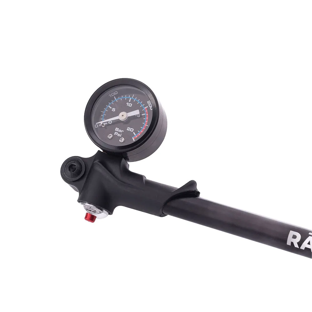 Radvik Amorbar Standpumpe, Black, 300psi