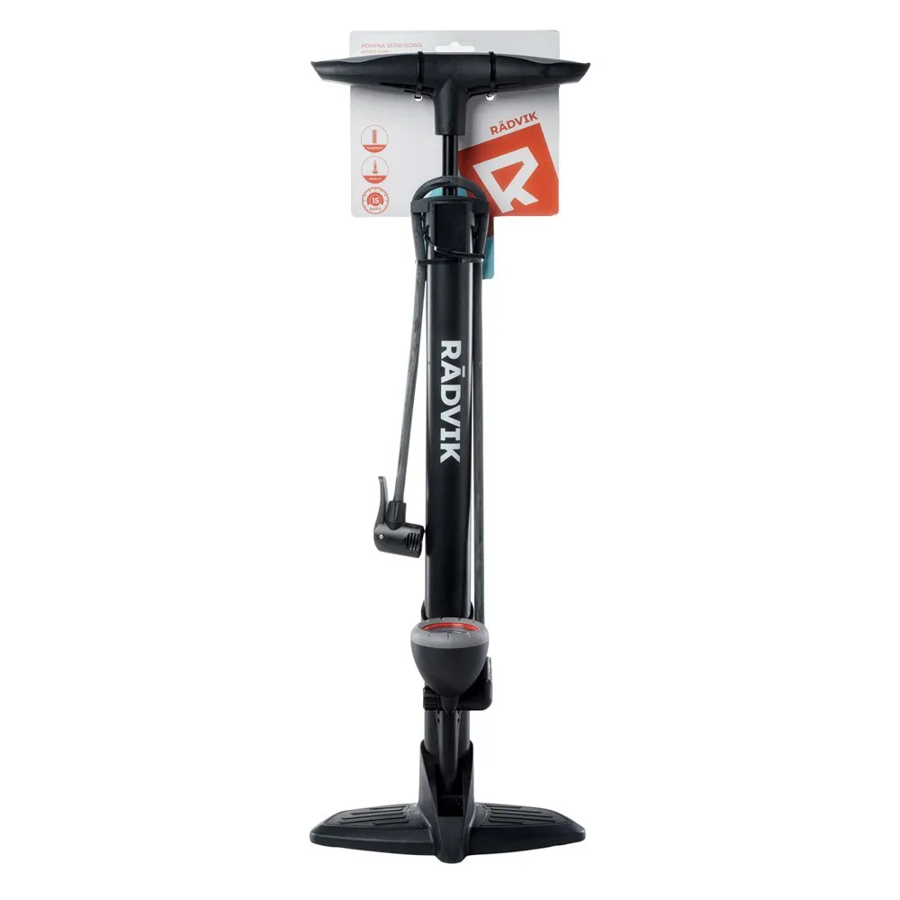 Radvik Blasa Standpumpe, Black / white, One Size Radvik Blasa Standpumpe, Black / white, One Size