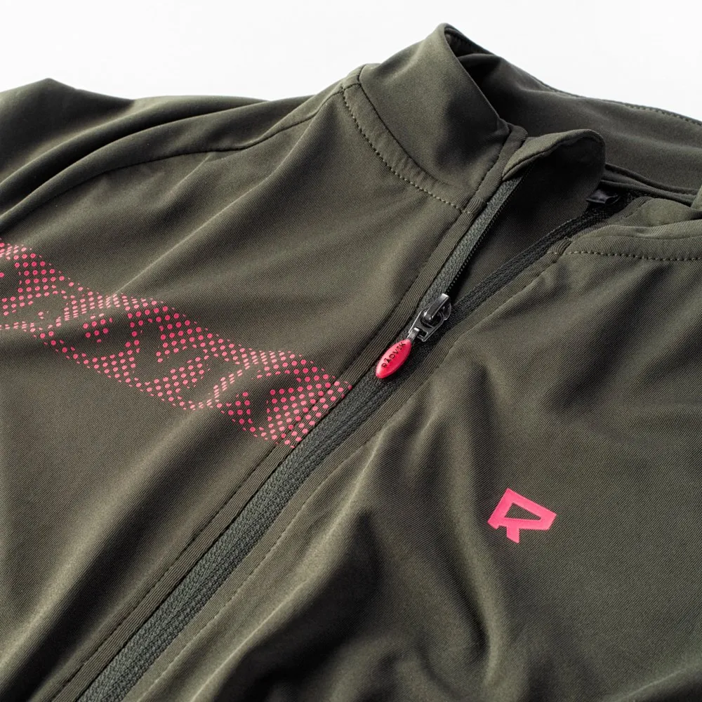 Radvik Bravo Lds Kurzarm-radtrikot, Forest night / azalea, L Radvik Bravo Lds Kurzarm-radtrikot, Forest night / azalea, L