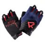 Radvik Cutort Kurze Handschuhe, Medieval blue / racing red